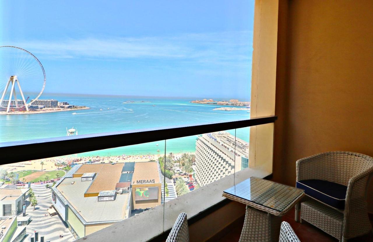 Full Seaview⎮High Floor⎮3 Minutes To The Beach Дубай Екстериор снимка